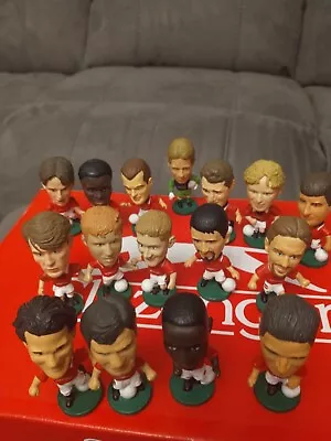 Manchester United Corinthian 5 Premier League Football Figure Bundle Vintage 95 • £10