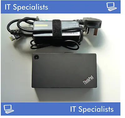 £32.99 • Buy LENOVO Thinkpad DK1522 Universal USB 3.0 Pro Docking Station Works With HP, Dell