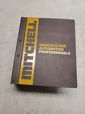 Mitchell Repair Manual Emission Control Domestic Cars 1985-87 Chrysler Ford GM  • $50