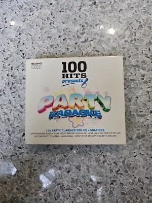 Various Artists : 100 Hits: Karaoke Party CD Box Set 5 Discs (2009) Great Value • £6.99
