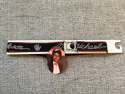 Vintage Michael Jackson Lee Belt With Original Display & Tag  Made In The Usa • $15