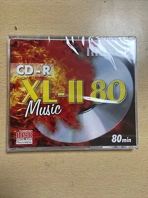 4X Maxell CDR 80 Audio Blank CDR80 XL-II 80 Jewel Case • £4