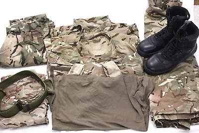 RAF Air Cadets MTP (greens) Uniform Whole Set (shirts Smock Trousers Boots) • £65.74