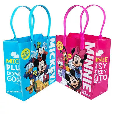 Disney Mickey And Minnie Mouse Reusable Small Party Favor Goodie 6 Bags  • $12.99