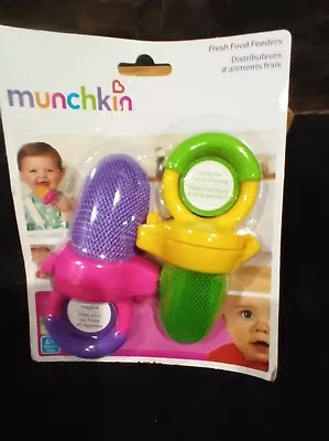 Munchkin 1 Pack Of 2 Baby Fresh Food Feeders Ideal For Fruits & Veggies • $20