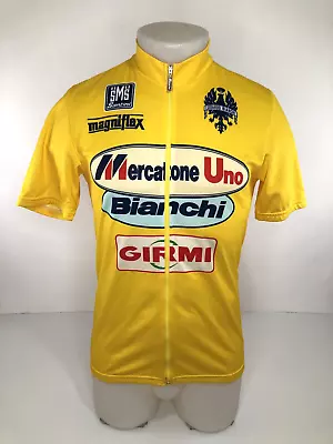 SMS SANTINI / BIANCHI / MERCATONE UNO - Adult Lg. Cycling Jersey • $65.11