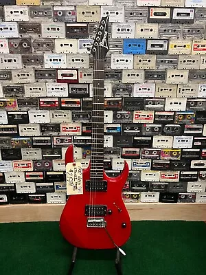 1980's KOREA Ibanez Electric Guitar Ferrai Red • $45