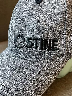 STINE Seeds Gray Heathered Strap Back Hat Cap Enlist E3 Soybeans • $8