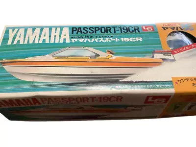 Yamaha Passport-19CR Plastic Assembly Model Kit Of Boat With Outboard Motor • $171