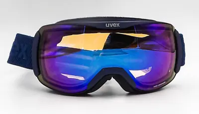 Uvex Downhill 2100 V S1-3 Matte Blue Ski Snow Goggles New Scratched Lens • $89.95