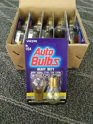 10 Two Packs Victor #1154 6 Volt Auto Bulbs 2 Packs (20 Bulbs Total) • $15