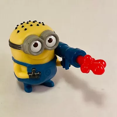 McDonalds Despicable Me 2 Minion Happy Meal Toy W/ Phil Jelly Gun 2013 • $10.95