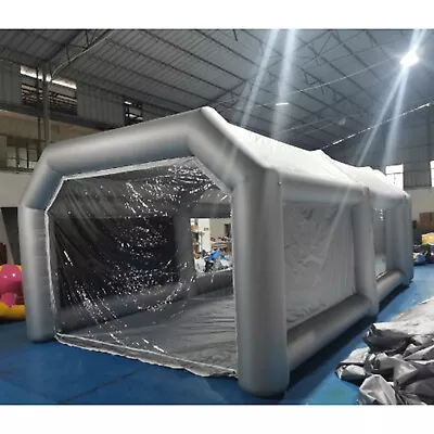 Portable Inflatable Paint Booth Mobile Car Spray Booth 26x13x10 Ft • $597.55