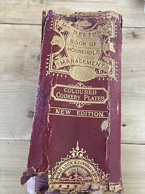 Mrs Beetons Book Of Household Management 1888 Edition • £45