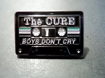 The Cure Boys Don't Cry Cassette Tape Enamel Metal Pin Badge Lapel Souvenir Rock • $8.99