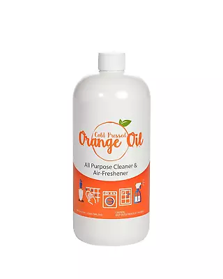 Premium Cold Pressed Orange Oil Concentrate- 32 Oz (D-Limonene) Concentrated A • $35.35