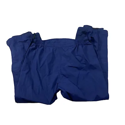 Eddie Bauer Ebtek Ski Pants Nylon Mens Size XL Blue J2Y • $24.99