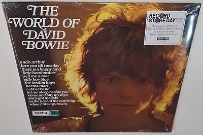 David Bowie The World Of David Bowie (2019) Brand New Rsd Ltd Blue Vinyl Lp • $39.99