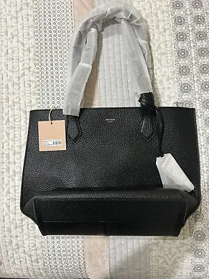$170 • Buy Oroton Anna Mini Black Leather Tote Handbag