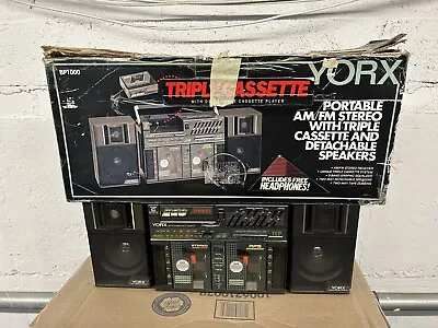 Boombox Vintage YORK BP-1000 Ghetto Blaster In Good Used Condition  • $89.99