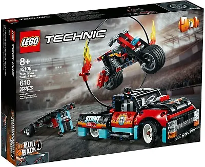 LEGO Technic 42106 Stunt Show Truck & Bike - (Brand New) • $83