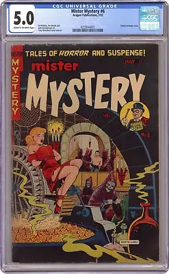 Mister Mystery #6 CGC 5.0 1952 4218044001 • $7950