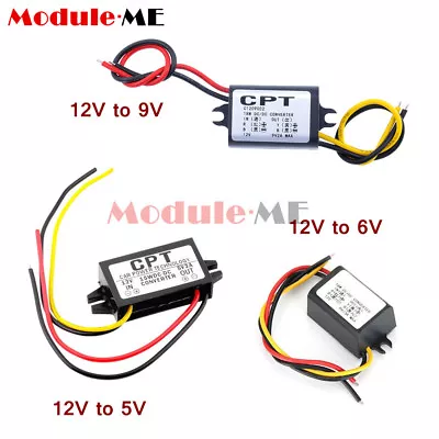 £2.39 • Buy DC-DC 12V To 5V/6V/9V 2/3A 15W Converter Step Down 2A/3A 15W Power Supply Module