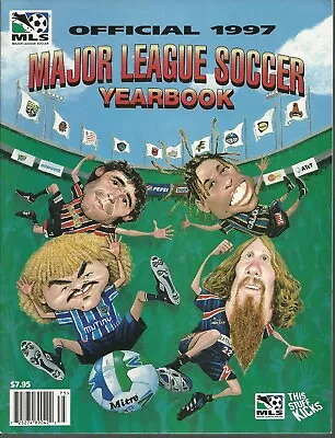 1997 Major League Soccer YEARBOOK  2nd Year MLS - RARE • $24.95