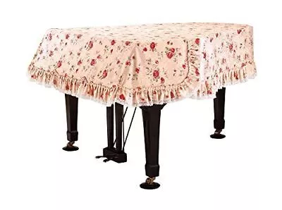 Alps/Grand Piano Cover/G-JF/For Yamaha C3/Made In Japan Beige Rose Pattern Print • $376.60