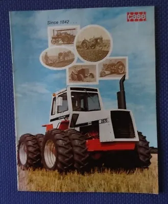 J I CASE 70 Series 4-WD Tractor + Tillage Equip & Husky Farm Loader Brochure • $25