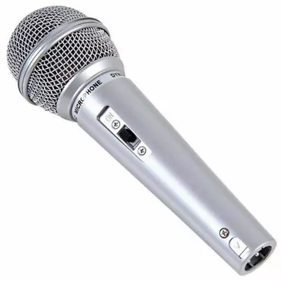 Dynamic Vocal Microphone For Recording Karaoke PA DJ Music 3M Lead XLRF To Jack • £6.99