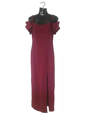 MR K Size 8 Deep Red Formal Maxi Dress • $75