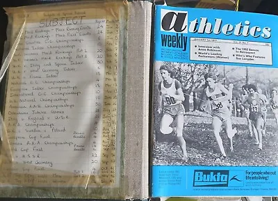 £19.99 • Buy Athletics Weekly Magazines 1977 - Full Year In Binder