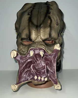 Predator Movie Adult Latex Mask Halloween Costume Accessory Scary Creature • $19.99