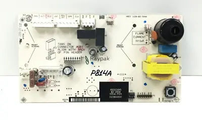 Raypak 602395 Pool/Spa Heater PCB Control Circuit Board 1134-701 Refurbish P814A • $185