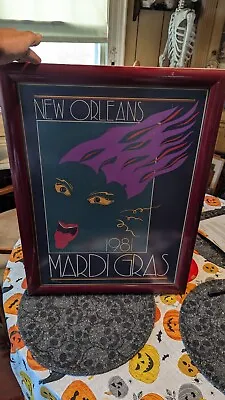 Mardi Gras – Original Pro Creations Poster # 470/500 Signed K. N. Martin ~ 1981 • $200