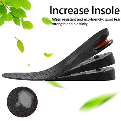 7cm Men Shoe Lift Insole Air Cushion Heel Insert Increase Taller Height 3-Layer. • $8.63