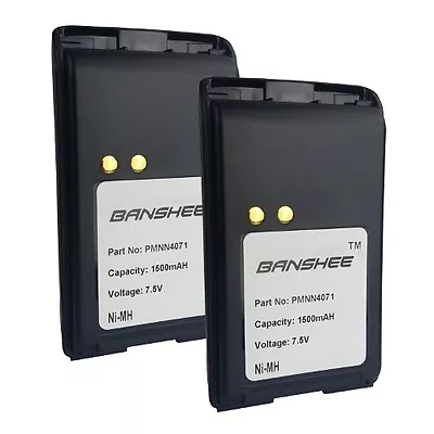 2 Pcs PMNN4071 PMNN4075AR Battery For Motorola Mag One A8 BPR40 Bearcom BC130 • $67.74