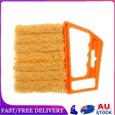 $10.09 • Buy Window Blind Cleaning Brush Air Conditioner Shutter Dust Cleaner (Yellow 1)