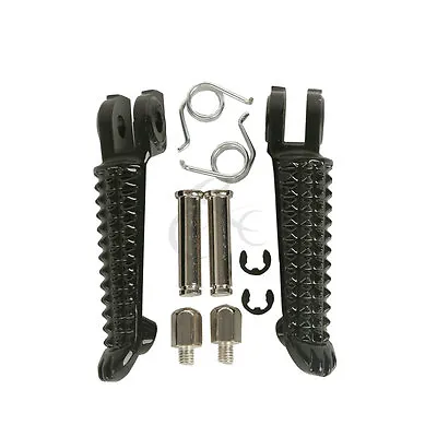 Front Footrests Foot Pegs Fit For Yamaha YZF R1 98-23 YZF R6 03-20 YZFR6S 03-08 • $7.98