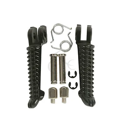 Front Footrests Foot Pegs Fit For Yamaha YZF R1 98-23 YZF R6 99-20 YZFR6S 03-08 • $7.98