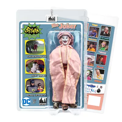 Batman Classic TV Series 8 Inch Action Figure: The Joker Masked Maharaja Variant • $26.98