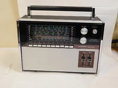 Retro Lloyds N632B Multiband Portable (1970) Rare Shortwave Radio Vintage • $169.95