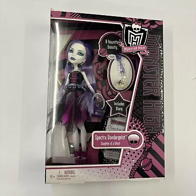 2011 Mattel Spectra Vondergeist Daughter Of A Ghost Monster High Doll V7962 NIB • $162.45