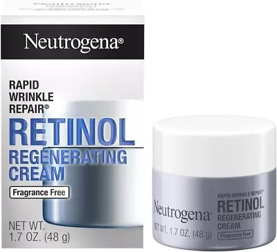 Neutrogena Rapid Wrinkle Repair Retinol Regenerating Cream FRAGRANCE FREE - 48g • $19.99