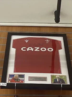 £325 • Buy Warren Gatland Wales Rugby Union Signed Shirt With COA