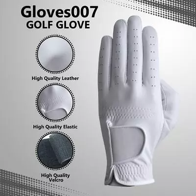 New White Men 100% Cabretta Leather Golf Left Hand Gloves • $110