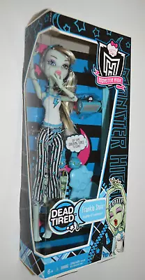 Monster High - Dead Tired - 2010 - Frankie Stein Doll-New • $88.99