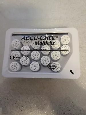 Sealed Accu-Chek Multiclix Lancets - 102 Lancets - 17 Drums • £26