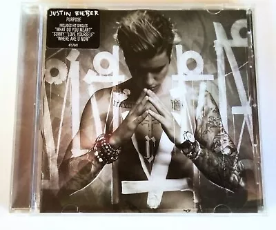 JUSTIN BIEBER Purpose Original Album CD W/Hype Sticker  • $9.95